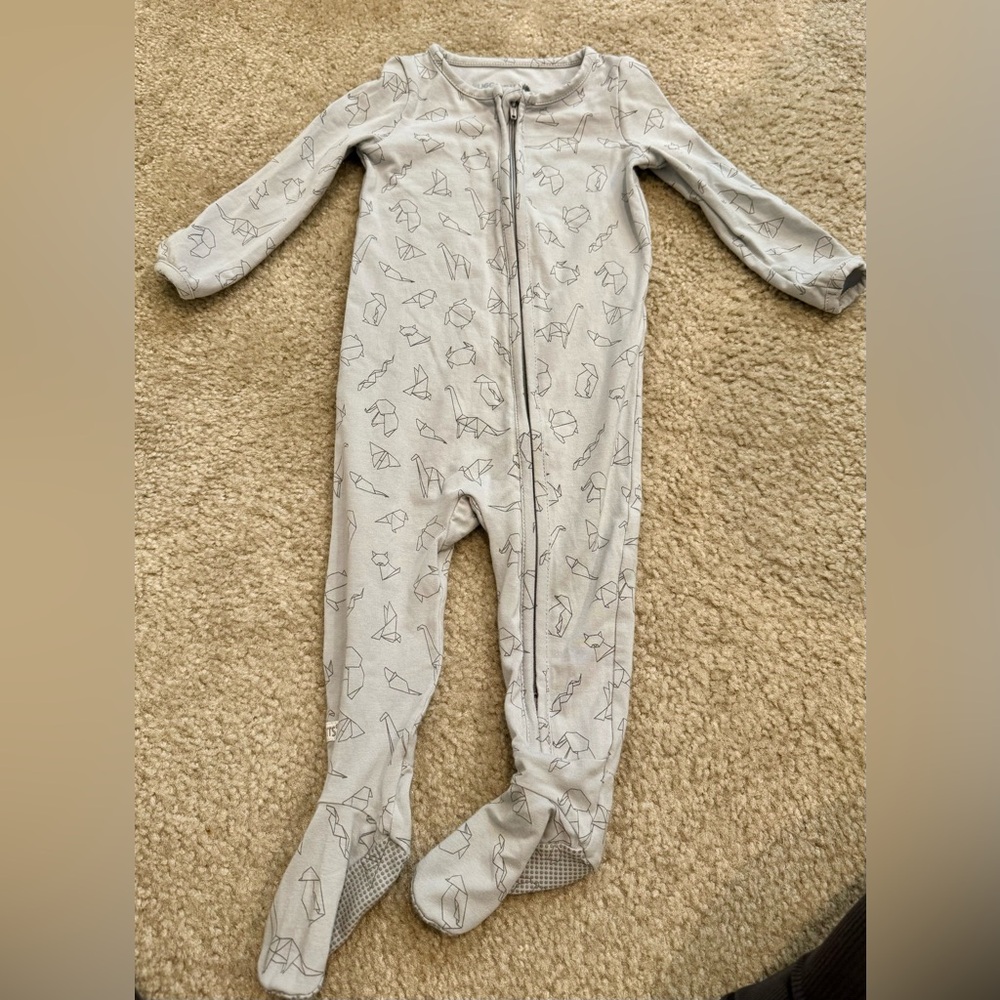 Rugged Butts Zippered Footie